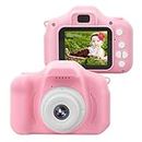 Bluedeal Kids Camera for Girls Boys | Digital Selfie Camera Toy for Kids,13MP 1080P HD Digital Video Camera for Toddlers Birthday Gift for 3-10 Years Old Children Christmas Birthday Festival, Pink