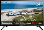 24 Inch HD Smart TV with Android 11 LED 12V Display and Built-In Bluetooth 5.0 &