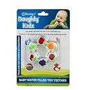 Naughty Kidz Water Filled Soft Cooling Teether Bpa Free Specially Designed to Ease Teething Multicolor
