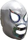 Deportes Martinez El Santo Semi-Professional Lucha Libre Luchador Mask Silver