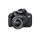 Canon EOS 2000d | Appareil Photo Réflex + (APS-C, 24.1 MP, WiFi, Full HD) + 2ème Batterie + Objectif EF-S 18-55mm f/3,5-5,6 is II stabilisé - Amazon Exclusive Noir