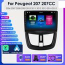 Für Peugeot 207 2006-2015 9" Android 11 Autoradio Stereo GPS SAT Nav Carplay SWC