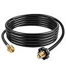 GASPRO 18 Feet Propane Adapter Hose 1lb to 20lb Converter for Mr. Heater Buddy Series Hose Assembly, CSA Certified