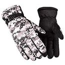 Kandid Men's Soft Warm Winter Gloves for Riding, Cycling (Grey , Large)