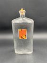 Flacon eau de Cologne Cappi CHERAMY années 1920s Large glass perfume bottle