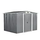 GARDEN SHED METAL Width 10 ft x Depth 12 ft with base Garden SHED METAL