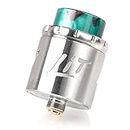 Authentic Vandy Vape Lit RDA Rebuildable Dripping TPD Compliant Atomizer With BF Pin 24 mm Diameter (Silver)