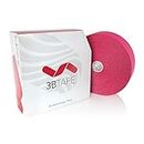 3B Scientific Kinesiology Tape - Bulk Roll 31m x 5cm of Elastic Muscle and Joints Support Tape for Exercise, Sports and Injury Recovery, Muscle Pain Tape, Water Resistant Sport Tape - Pink