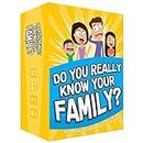 Do You Really Know Your Family? A Fun Family Card Game Filled with Conversation Starters and Silly Challenges - Great for Kids 8+, Teens and Adults