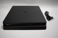 Sony PlayStation 4 Slim 1TB Console Jet Black Clean New Thermal Paste Ships Fast