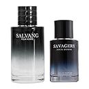 massoke Savagery Perfume for Men, Long Lasting Perfume Pheromone Fragrance for Men to Attract Women, Portable Men's Perfume for Travel Home (100ml+50ml)