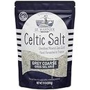 Le Marinier Celtic Salt Grey Coarse Sea Salt, 1.1lb - 18oz. Unrefined French Sea Salt 100% Natural, Hand Harvested Mineral Celtic Salt, Sel Gris (1.1lb Grey Coarse)