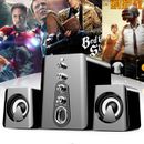 Surround 3D Sound System Speakers Gaming Bass USB Wired for Desktop Computer G4