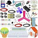 Kit4Curious 8 Activities + 60 DIY Project Electronic Experiments STEAM Science Kit for Boys, Girls - Birthday Gift Set for 6-14yrs