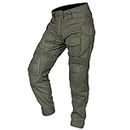 IDOGEAR Pantalon de Combat G3 Pantalon Tactique pour Hommes avec Genouillères pour la Chasse au Tir Pantalon Cargo Militaire d'Extérieur (Ranger Green,Small(30W x 31L))