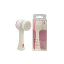 Plus Size Women's Dual Sided Facial Cleansing Brush by Pursonic in Pink