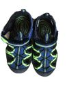 M.A.P. Boys Water Sandals Dark Blue And Lime Green Size 11M Youth