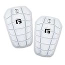 G-Form Pro-S Blade Soccer Shin Guards - Adult Shin Guards - Shin Guards for Protection - White, Medium