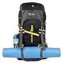 Trunkit Rucksack/Travel bag for men tourist bag backpack for hiking trekking camping Rucksack (65 L, Black)