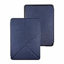 Brain Freezer Ultra Slim Smart Flip Case Cover Compatible with All New 6" Amazon Kindle 10th Generation 2022 Cover Dark Blue