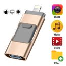 USB Flash Drive Memory Thumb Photo Sticks For iPhone iPad 128/256/512GB 1TB 2TB