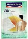HANSAPLAST LION PLASTER Pain Relief Patch First Aid Tape (Pack of 10)