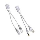 PARUHT Passive PoE Injector and Splitter Pair (Set of 1) CPOE/1P