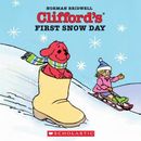 Kids fun paperback:Clifford: Clifford's First Snow Day-Big Red Dog little puppy