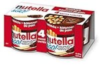 NUTELLA & GO! Hazelnut And Cocoa Spread With Breadsticks, Snack Packs, Perfect Bulk Snacks for Kids, 52 Grams, Pack of 4