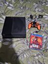 ps4 console with game and controller
