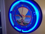Land O Lakes Butter Dairy Grocery Store Neon Wall Clock Advertising Sign