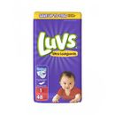 Procter & Gamble 85922 Luvs Diapers - Size 1, Blue