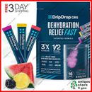 Drip Drop ORS Electrolyte Hydration Powder Sticks Dehydration Berry 8g 16 Count
