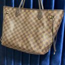Louis Vuitton Bags | Authentic Louis Vuitton Neverfull Mm | Color: Brown | Size: Os