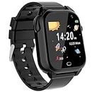 Smart Watch for Kids 4-12 Years Old, Kids Game Smart Watch with 26 Games Pedometer Camera Alarm Clock Video Music Player Flashlight School Mode 12/24 Hr Birthday Gift for Boys Girls