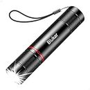 Blukar LED Torch Rechargeable, Super Bright Adjustable Focus Flashlight, 4 Lighting Modes, Long Battery Life, Waterproof Pocket Size Torch for Power Cuts, Emergency, Camping, Hiking, Outdoor