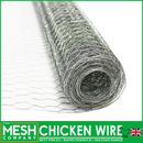 Bargain Chicken Wire Netting Mesh Net Rabbit Aviary Fence Pet 5m & 10m Roll