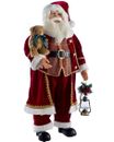 Weihnachtsmann Figur großer stehender Vater Ornament Dekoration 3 Fuß/90 cm Dekor