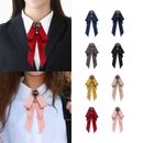 Women' Tied Bow Tie Classic Clothing Accessories Ribbon Teens Necktie Bowties