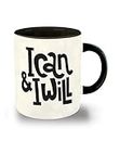 WHATS YOUR KICK Motivational Energy Quotes, Inspiration Printed Black Inner Colour Ceramic Coffee Mug- Fitness, Sports, Best Gift | Best Quotes, Unique Gifts (Multi 20)