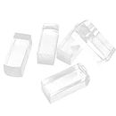 ARTIBETTER 5pcs Acrylic Stamp Block Clear Square Stamping Tools Set Decorative Stamp Blocks for Scrapbooking Crafts Card Making Supplies 1. 6X5. 6CM
