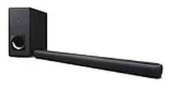 Yamaha YAS-209 Barre de son noire – Enceinte pour téléviseur avec commande vocale Alexa intégrée & caisson sans fil – Avec son Surround 3D & streaming Bluetooth