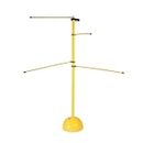 Retyion Kids Basketball Training Equipment Dribble Stick Adjustable Height Basketball Dribble Trainer for Indoor Outdoor