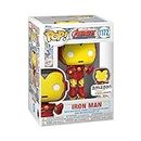 Funko Pop! & Pin: The Avengers: Earth's Mightiest Heroes - 60th Anniversary, Iron Man with Pin, Amazon Exclusive