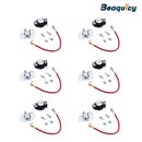 279816 Dryer Thermostat Kit  fit for Whirlpool Dryer Parts by Beaquicy (6pcs)