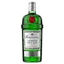 Tanqueray London Dry Gin | aromatischer Gin | 4-fach destilliert auf englischem Boden | 43,1% vol | 1000ml Einzelflasche