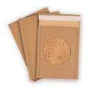 100x Kraft Paper Honeycomb Envelopes Padded Mailer Recyclable Cushion Satchels