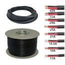 Twin 2 Core Cable 12v 24v 2Core Flat Thin Wall Wire All Amp Red/Black Automotive