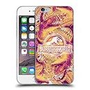 Head Case Designs Officially Licensed Jurassic World T-Rex Pattern Trend Art Soft Gel Case Compatible with Apple iPhone 6 / iPhone 6s