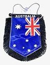 PRK 14 Australia Flags for car Decals Rearview Mirror Small Automobile Mini Banners Accessories intriror Design Style Accessory for Men Women Gifts Homes Small Australian Quality Mini Banner Flags